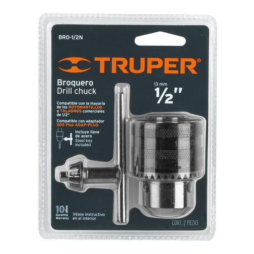 [LAAC0964] Boquero 1/2" con llave - TRUPER