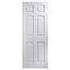 [PUPR3499] puerta prepintada blanca 80X2MT SINFONIA