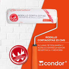 rodillo corta gotas 18cm CONDOR