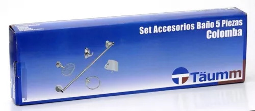 set accesorios baño 5 piezas colomba TAUMM