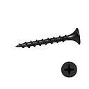 [TOVO2333] tornillo madera negro crs 6x 1 5/8" UNIDAD