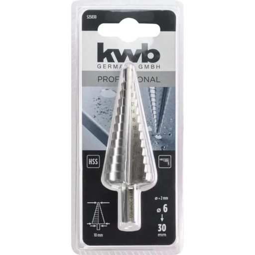 [BRES9741] Broca escalonada METAL 4-20mm - KWB