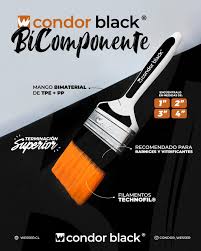 [ROSI1768] Brocha BLACK bicomponente 2" - CONDOR
