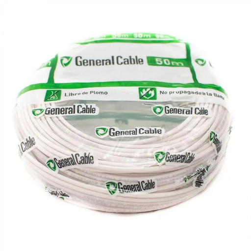 [TUPV3712] CABLE EVA 2.5mm H07Z1-K ROLLO BLANCO 50 MTS