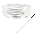 [CALI9860] Cable libre de halogeno 6mm por metro BLANCO