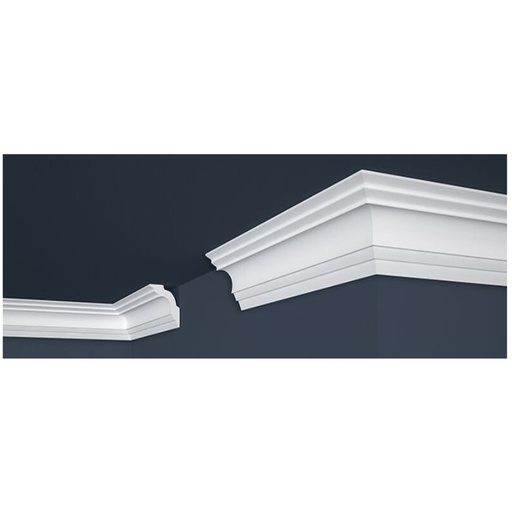 A50 cornisa 50x50mm BLANCO 2mt H4